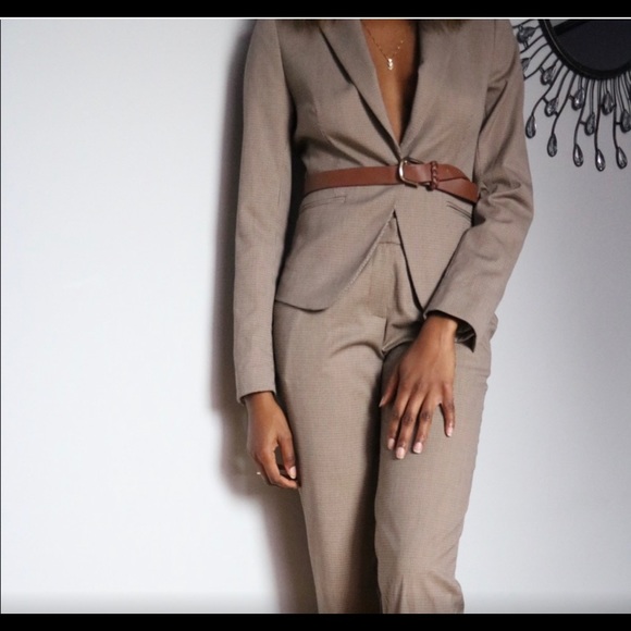 SOLD - H&M Tailored checkered suit - Picture 1 of 2